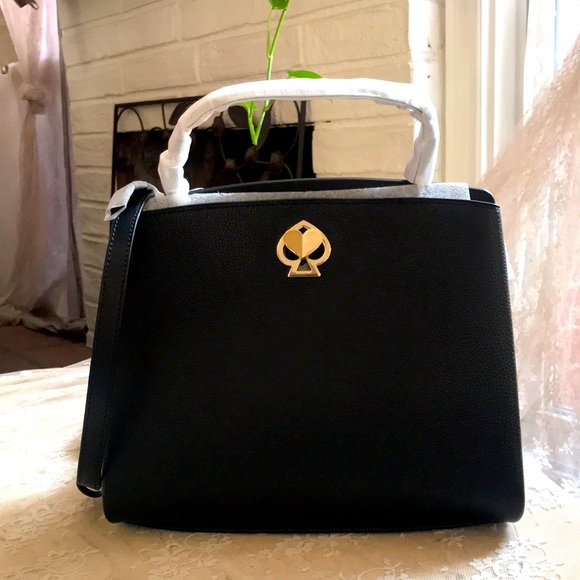 kate spade Handbags - NWT Kate Spade Black Medium Satchel